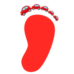Footprints and Automobile