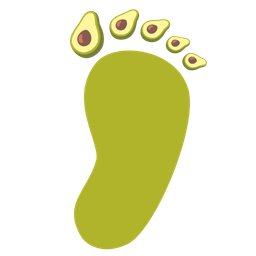 Footprints and Avocado