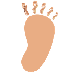 Footprints and Ballet shoes