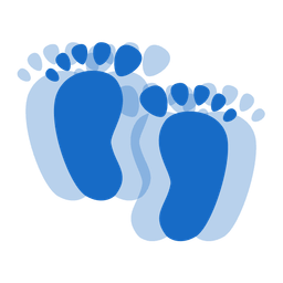 Footprints and Beating heart