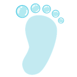 Footprints and Bubbles