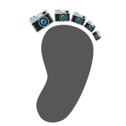 Footprints and Camera