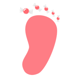 Footprints and Candy