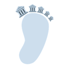 Footprints and Classical building