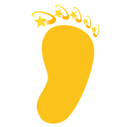 footprints and dizzy