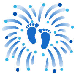 Footprints and Fireworks