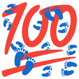 Footprints and Hundred points