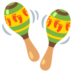 footprints and maracas