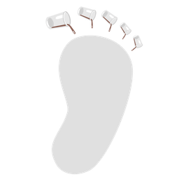 Footprints and Pouring liquid