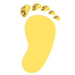 Footprints and Taco