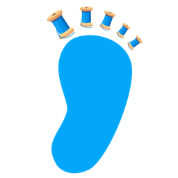 Footprints and Thread