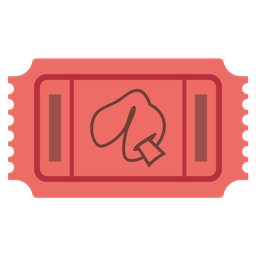 Fortune cookie and Admission tickets