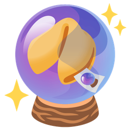 Fortune cookie and Crystal ball