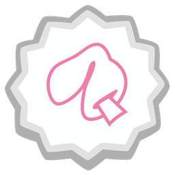 Fortune cookie and Fish cake with swirl