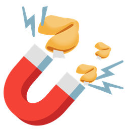 Fortune cookie and Magnet