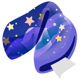 Fortune cookie and Milky way