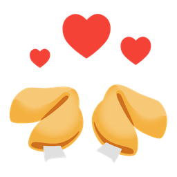 Fortune cookie and Revolving hearts