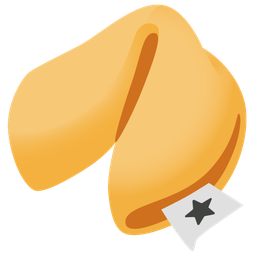 Fortune cookie and Star