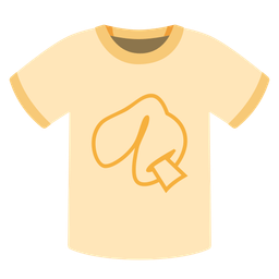 Fortune cookie and T-shirt