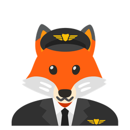 Fox and Airplane