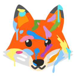 Fox and Artist palette