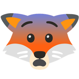 Fox and Fearful face