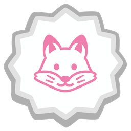 Fox and Fish cake with swirl