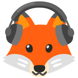 Fox and Headphone