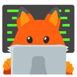 Fox and Laptop