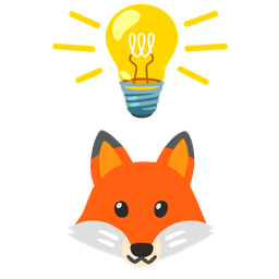 Fox and Light bulb