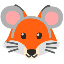 Fox and Mouse face