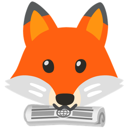Fox and Newspaper
