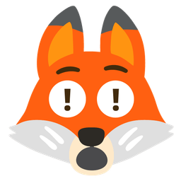 Fox and Red exclamation mark