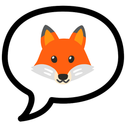 Fox and Speech balloon
