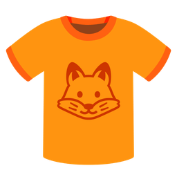 Fox and T-shirt