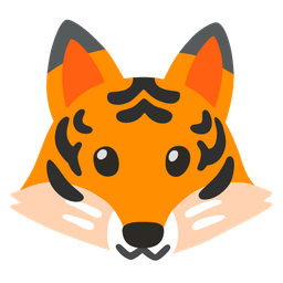 Fox and Tiger face