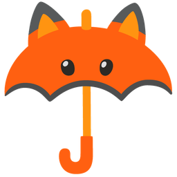 Fox and Umbrella