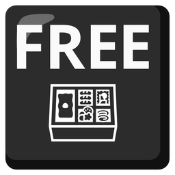 FREE button and bento box