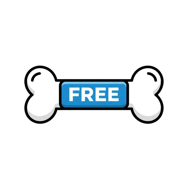 FREE button and Bone