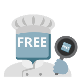 FREE button and cooking