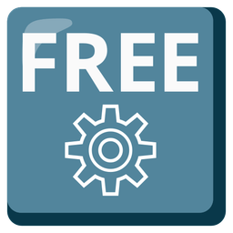 FREE button and gear
