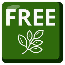 FREE button and herb