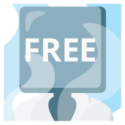 FREE button and hot springs