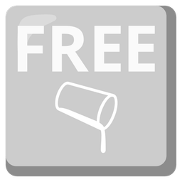 FREE button and pouring liquid