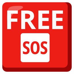 FREE button and SOS button
