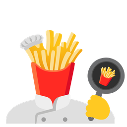french fries and cooking