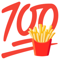 french fries and hundred points