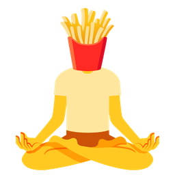 french fries and lotus