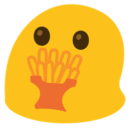 french fries and magic wand