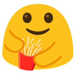 french fries and people hugging